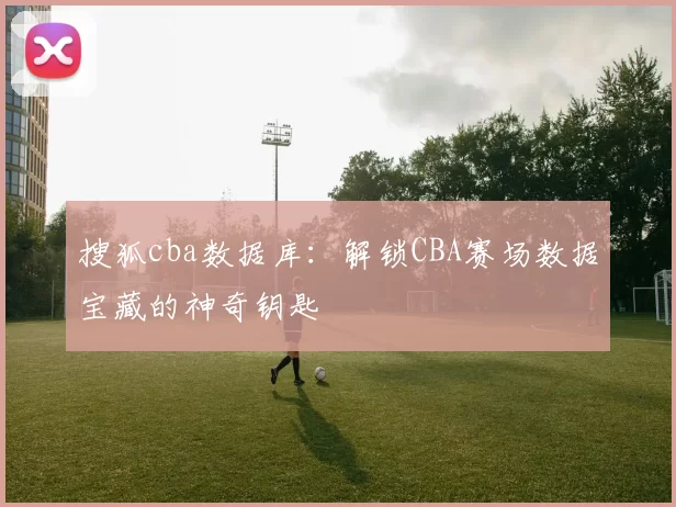 搜狐cba数据库：解锁CBA赛场数据宝藏的神奇钥匙
